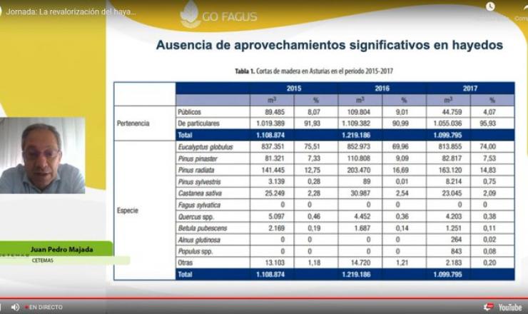 Jornada sobre revalorización del haya del GO Fagus. 5 de noviembre 2021