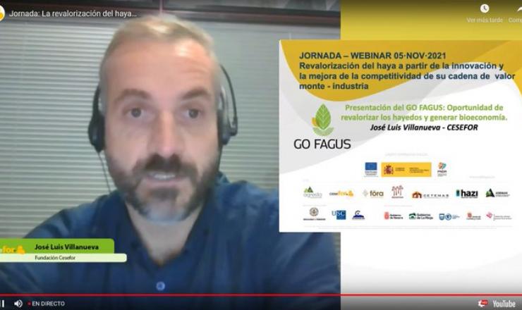 Jornada sobre revalorización del haya del GO Fagus. 5 de noviembre 2021